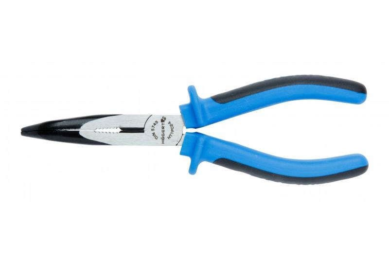 Hoegert Half-ronde gebogen tang 160 mm 1208959503 - Set van 2