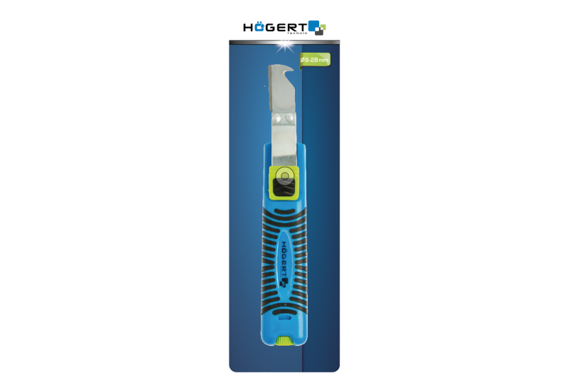 Hoegert Kabelstripper 8-28 mm 1208959548 - Set van 2