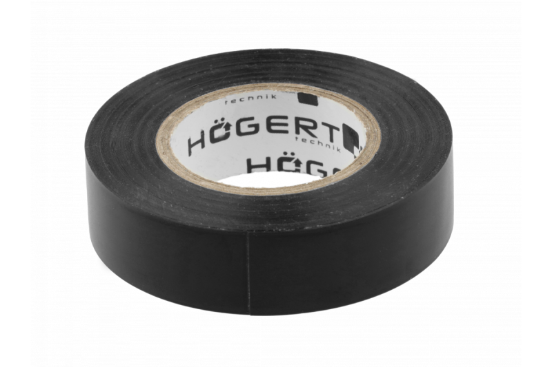 Hoegert Isolatietape 0,13 mm x 19 mm x 20 m zwart 1208959567 - Set van 11