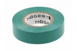 Hoegert Isolatietape 0,13 mm x 19 mm x 20 m groen 1208959570 - Set van 12