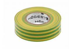 Hoegert Isolerende tape PVC geel-groen 1208959572 - Set van 10