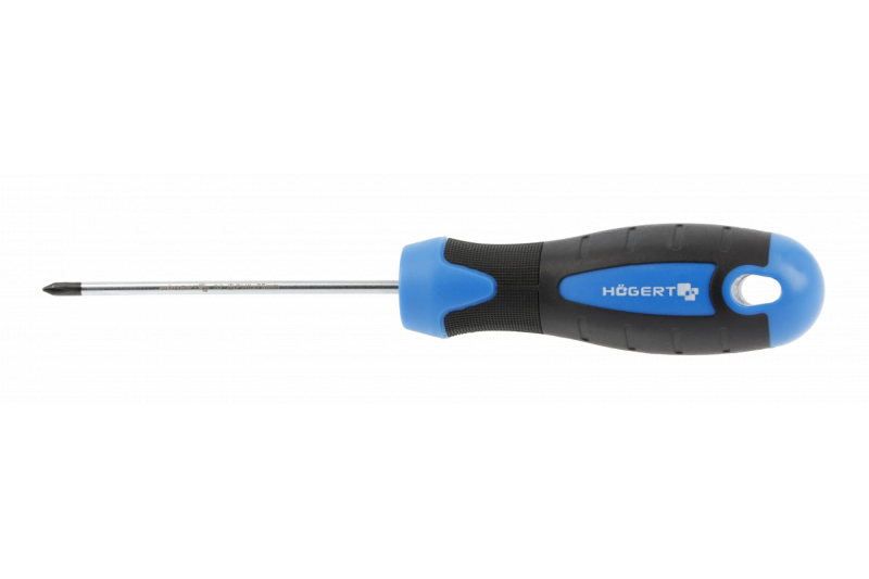 Hoegert Schroevendraaier PH0 75 mm S2 staal 1208959763 - Set van 8