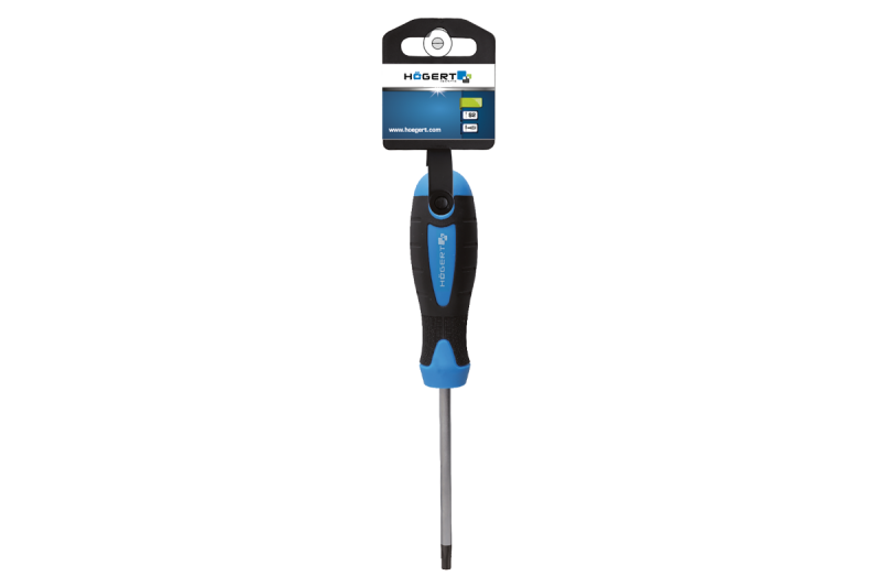 Hoegert Schroevendraaier torx T30 100 mm S2 staal 1208959778 - Set van 6