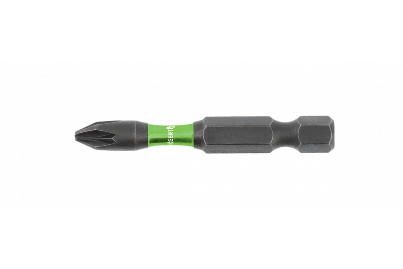 Hoegert Elektrische schroevendraaier bit PZ0 50mm 2 stuks 1208959821 - Set van 10