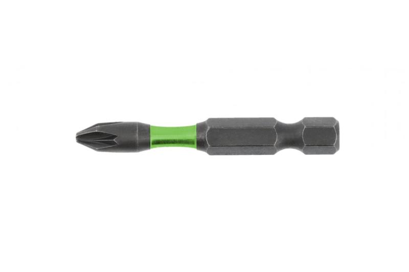 Hoegert Power schroevendraaier bit PZ3 50mm 2 stuks 1208959824 - Set van 11