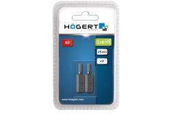 Hoegert Бит за отвертка HEX3 25 мм, 2 броя в блистер 1208959881 - Комплект от 15