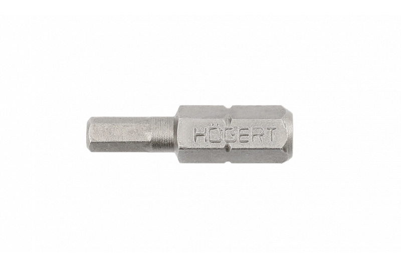 Hoegert Schroevendraaier bit Hex H6 25MM 5 stuks 1208959888 - Set van 9