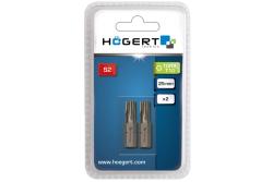 Hoegert Screwdriver bit TORX 10 25 mm S2 steel 2- piece blister 1208959890 - Set of 13