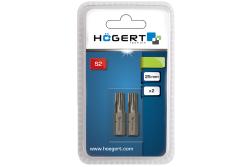 Screwdriver bit, TORX 10, 25 mm, S2 steel, 2- piece blister