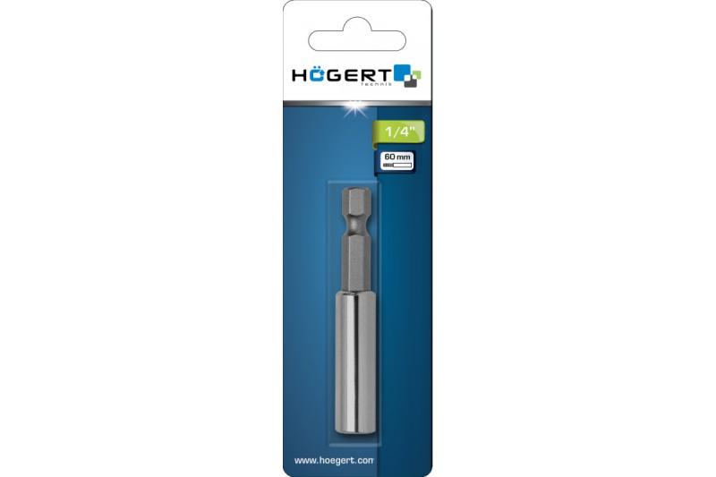 Hoegert Bit houder 60 mm 1208959909 - Set van 12