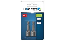 Hoegert Magnetische doppen 12 mm 1/4" 2 stuks 1208959917 - Set van 7