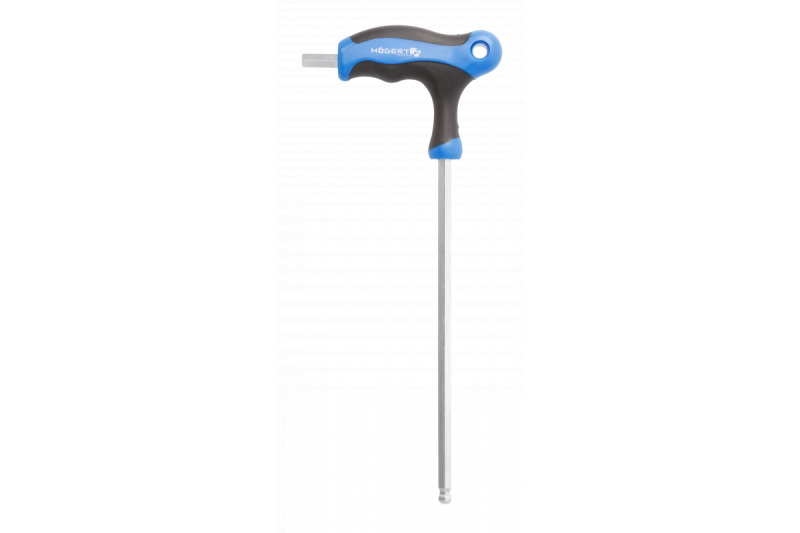 Hoegert Zeskantsleutels type-T met kogel, lang 8. 1208960120 - Set van 3