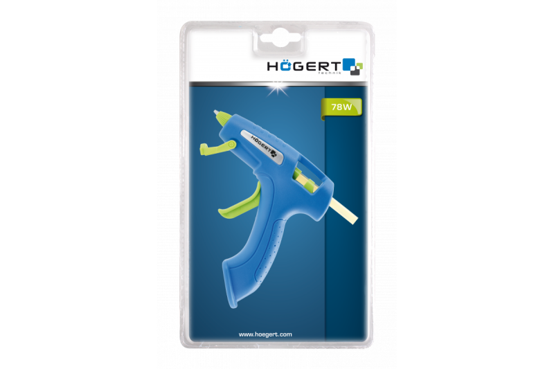 Hoegert Lijmpistool 20W 7mm 1208960144 - Set van 3