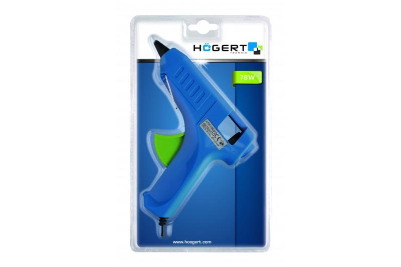 Hoegert Hete lijmpistool 78W voor 11,2 mm lijmsticks. 1208960146 - Set van 3