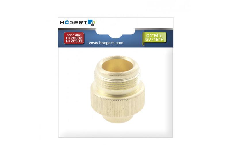 Hoegert Adapter voor propaanbranders 1208960192 - Set van 2