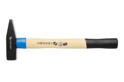 Hoegert bankhamer met houten handvat 500 g 1208960211 - Set van 2