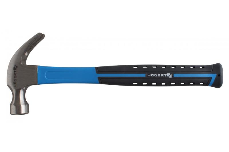 Hoegert Timmermanshamer met glasvezel handvat 450 g 1208960224 - Set van 2