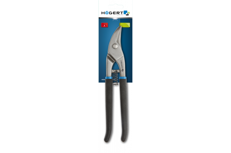 Hoegert Tin kniptang 250 mm, linkse snede 1208960256 - Set van 2