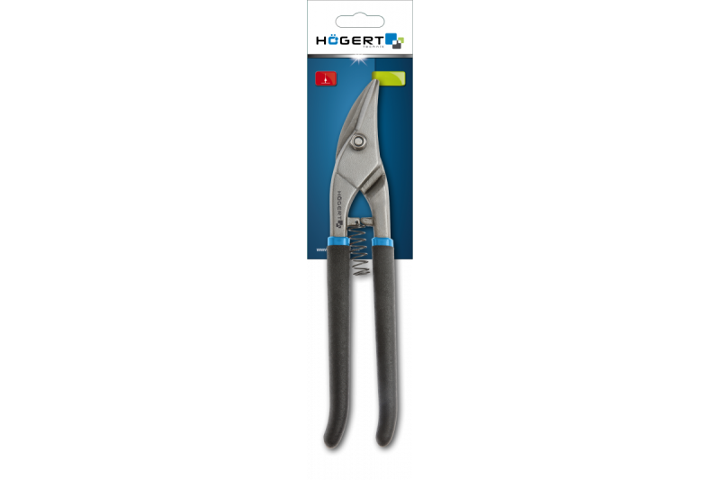 Hoegert Tin kniptang 250 mm, recht snijden 1208960257 - Set van 2