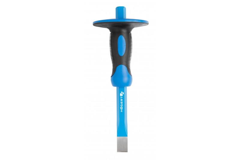 Hoegert Koude beitel met beschermkap breedte 17 mm lengte 300 mm. 1208960299 - Set van 2