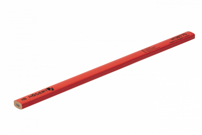 Hoegert Timmermanspotlood HB 250 mm 1208960313 - Set van 22