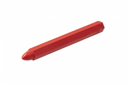 Hoegert Technische krijt rood 120 mm 12 stuks. 1208960316 - Set van 2