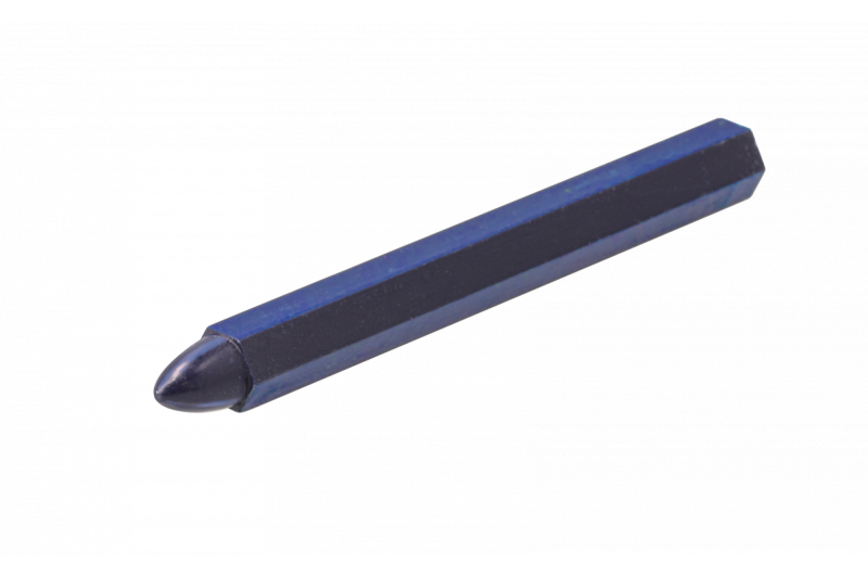 Hoegert Technisch krijt blauw 120 mm 12 stuks. 1208960317 - Set van 2