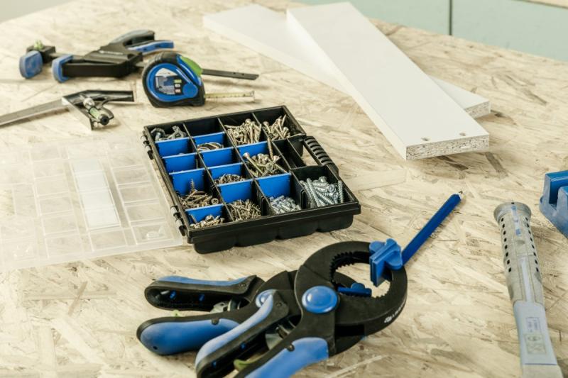 Hoegert Ratchet-lock veerklem 150 mm 1208960366 - Set van 3
