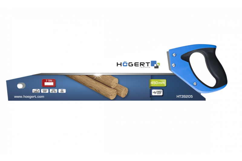 Hoegert Handzaag 7 TPI/ 450 1208960373 - Set van 2