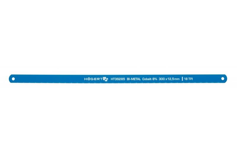 Hoegert Hacksawbladen 300 mm 18TPI HSS-staal Bimetaal 2 stuks. 1208960385 - Set van 4