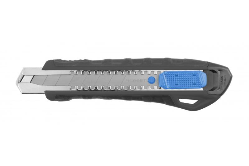 Hoegert Snap-off mes 18 mm plastic met een blokkade 1208960408 - Set van 7