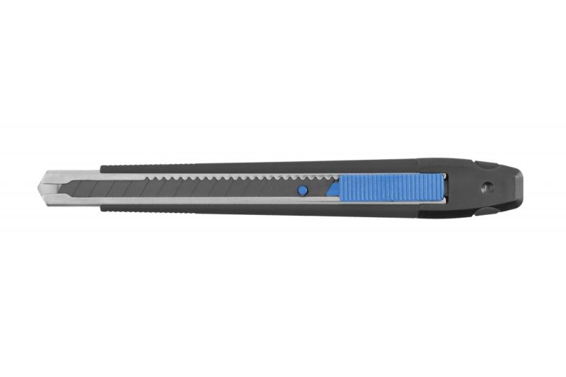 Hoegert Snap-off mes 9 mm met een plastic clip 1208960409 - Set van 6