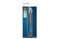 Hoegert Snap-off mes 18 mm plastic met een clip 1208960410 - Set van 3