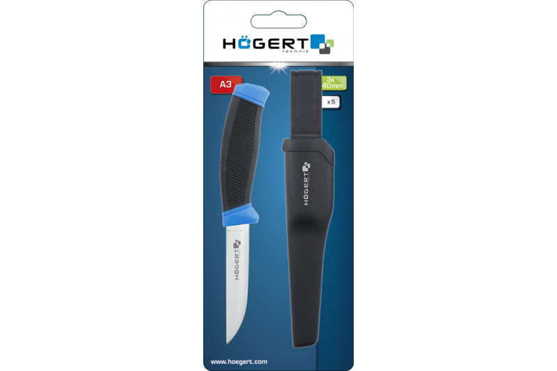 Hoegert Algemeen doel mes 1208960423 - Set van 2
