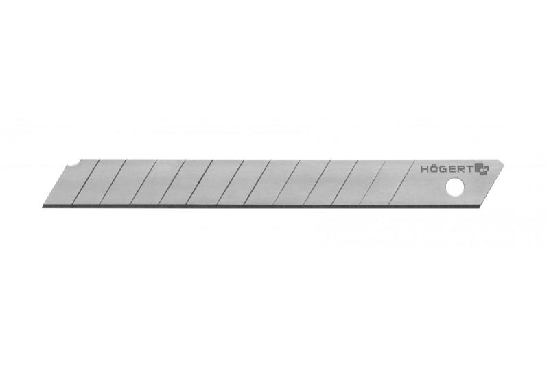 Hoegert Snap-off messen 9 mm SK5 staal 10 stuks verpakking 1208960424 - Set van 9