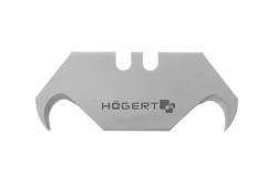 Hoegert Hulphaken messen 19 mm SK5 staal 1208960429 - Set van 5