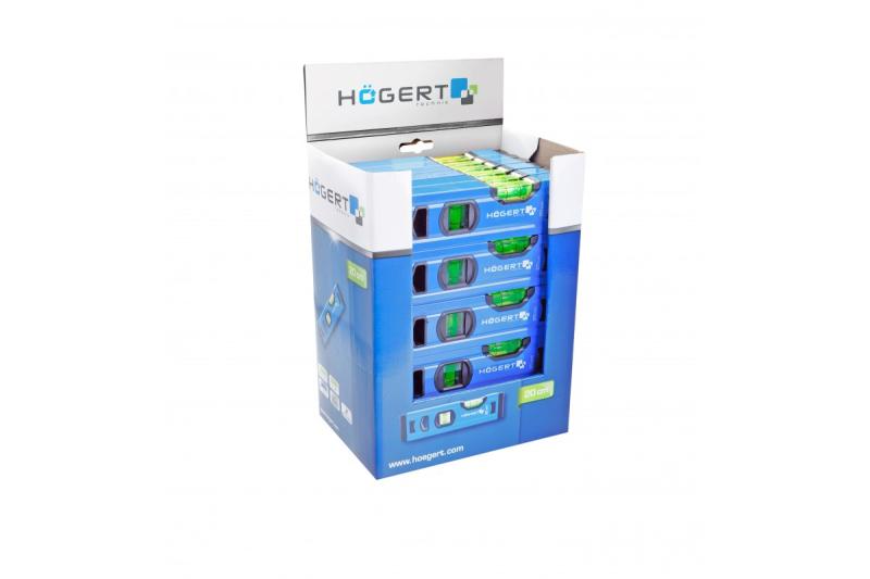 Hoegert Niveau 20 cm met 2 waterpasbubbels, cartoon display, 30 stuks. 1208960436 - Set van 2