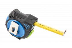 Hoegert Meetlint 3m 16mm automatische stop nylon met magneten 1208960475 - Set van 4
