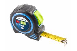 Hoegert Meetlint 8m 25mm automatische stop nylon met magneten 1208960477 - Set van 2