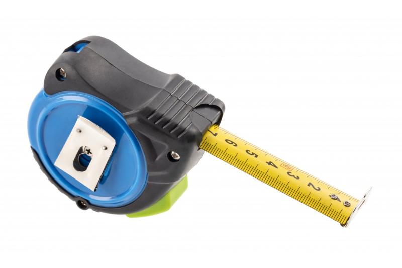 Hoegert Meetlint 5m 19mm nylon 2 zijden 1208960479 - Set van 3
