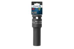Hoegert Impact dopsleutel 1/2" 12 mm CrMo diep 1208960506 - Set van 3