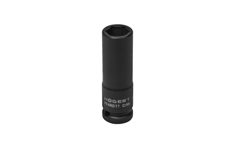 Hoegert Impact dopsleutel 1/2" 17 mm CrMo diep 1208960511 - Set van 3