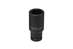 Hoegert Impact dopsleutel 1/2" 27 mm CrMo diep 1208960519 - Set van 2