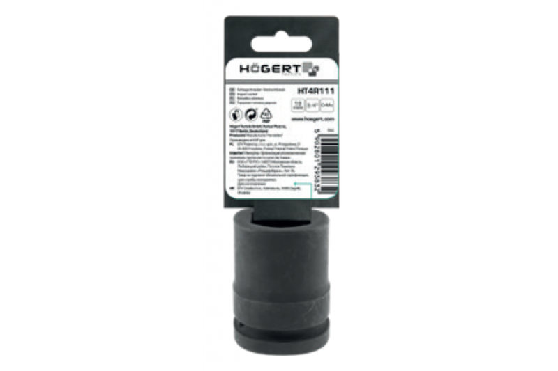 Hoegert Impact dopsleutel 3/4" 32 mm CrMo lang 1208960547 - Set van 2