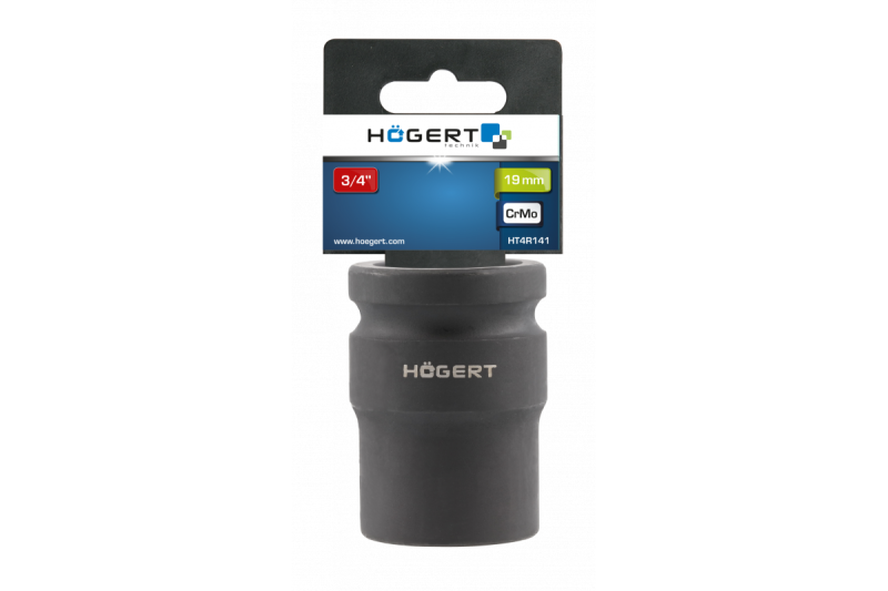 Hoegert Korte slagmoerdop 19 mm 1208960551 - Set van 2