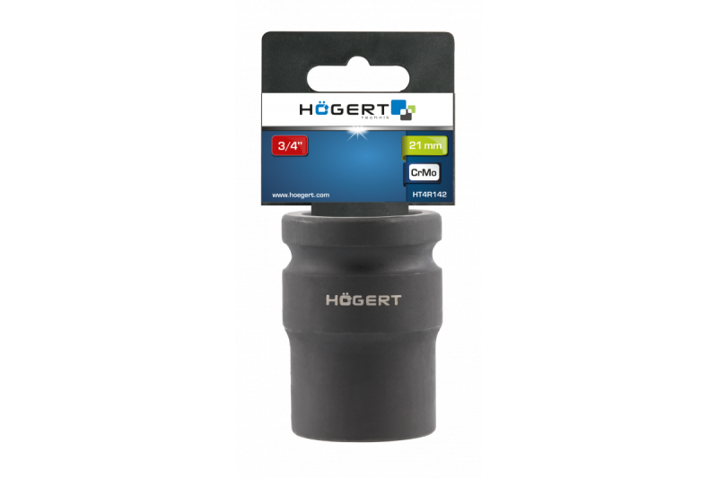 Hoegert Korte slagdop 21 mm 1208960552 - Set van 2