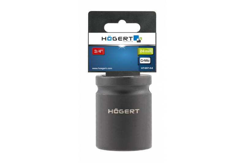 Hoegert Korte slagmoerdop 24 mm 1208960554 - Set van 2