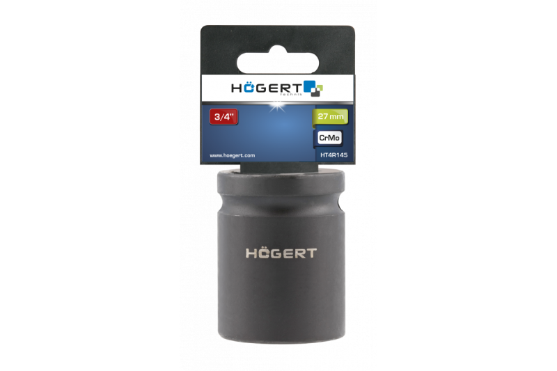 Hoegert Korte slagmoerdop 27 mm 1208960555 - Set van 2