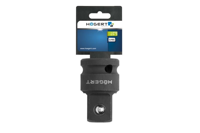 Hoegert Impact adapter 1/2"(F)x3/4"(M) vertaalt naar het Nederlands als: Impact adapter 1/2" (V)x3/4" (M). 1208960588 - Set van 2