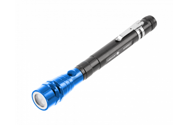 Hoegert Magnetische houder met LED-zaklamp 1208960599 - Set van 2